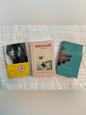 3 Self Help/Mental Health Books